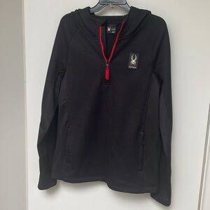 Spyder Black Hooded Sweatshirt